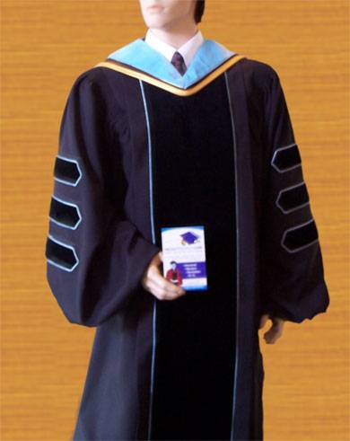 custom doctoral robe