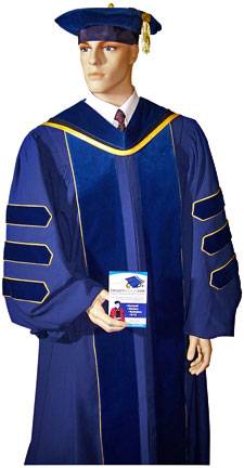 UCLA PhD gown